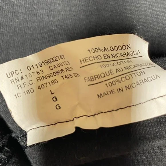 Champion Black Men's T-shirt Dawson 19 ROA Size L - Picture 11 of 11